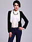  ts fargeblokk blazer jakke
