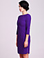  ts Einfachheit Open-Back-Bleistift Kleid