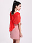  TS Color Block Cow Neck Silk Dress