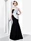  Trumpet/Mermaid Sweetheart Strapless Floor-length Taffeta Evening Dress