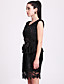  ts bestickte Spitze Kleid mit Gürtel (weitere Farben)