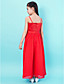  Chiffon Ankle-length Spaghetti Strap Junior Bridesmaid Dress