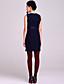  TS Raw Hem Ribbon Embellished Dress