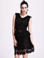  ts bestickte Spitze Kleid mit Gürtel (weitere Farben)