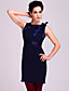  TS Raw Hem Ribbon Embellished Dress