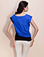  ts Farbblock fach drapierten Hemd (mehr Farben)