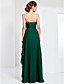  Sheath/Column Sweetheart Floor-length Chiffon Evening Dress