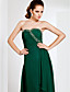  Sheath/Column Sweetheart Floor-length Chiffon Evening Dress