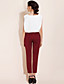  ts zip pantaloni a pieghe delle colture