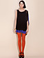  ts cor bloco camisa de tule longa