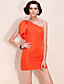  TS One Shoulder Puff Sleeve Dress (More Colors)
