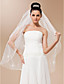  Two-tier Tulle Fingertip Length Veil