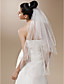  Two-tier Tulle With Pearls Fingertip Length Veil (More Colors)