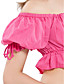  Women Dance Wear Linen Belly Top More Colors