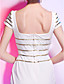  Sheath/ Column Square Knee-length Spandex Over Sequined Cocktail Dress