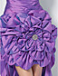  Ball Gown Sweetheart Asymmetrical Taffeta Evening Dress With Sweep/Brush Train