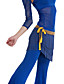  dancewear de poliéster con flecos / rendimiento monedas de vientre cadera bufanda de baile para las damas más colores