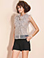  TS Luxury Multi-layered Flower Organza Two-piece Shirt
