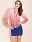  TS Fades-out Color Ruffle Chiffon Blouse Shirt