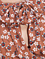  TS Flower Printed Halter Bodycon Dress