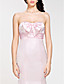  Trumpet/ Mermaid Sweetheart Floor-length Stretch Satin Bridesmaid Dress