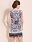  TS Floral Skull Print Dress (More Colors)