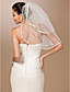 2 Layers Elbow Length Wedding Veil