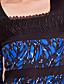  ts pizzo stampa banane tagliate vestito