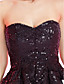  Ball Gown Sweetheart Short/Mini Sequined Cocktail Dress