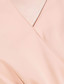  ts v-pescoço vestido jersery emagrecimento