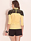  ts Hand-Perlen Spitzenbluse Shirt