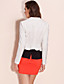  ts lagdelt kontrast farge blazer