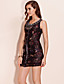  TS Chain Tassel Embellished Mesh Bodycon Dress (More Colors)