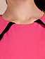  ts kontrast enkelhet bodycon kjole