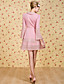  ts vintage flare ærme blonde kjole