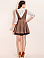  TS Leather Patch Swing Dress