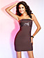  Sheath/Column Straps Sleeveless Short/Mini Bandage Dress
