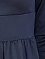  ts contrast kraag jersey jurk