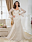  Elegant Long Sleeves Organza and Lace Bridal Jacket/ Wedding Wrap