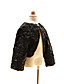  Brilliant satijn met lange mouwen Flower Girl Party / bruiloft jas / wrap met frezen & Pailletten
