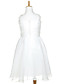  Beautiful Sleeveless Chiffon & Lace Wedding/Evening Flower Girl Dress With Crystal