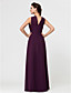  Sheath/Column Sweetheart Floor-length Chiffon Bridesmaid Dress
