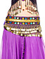  Dancewear Velvet With Beading Performance Belly Dance For Belt Ladies More Colors