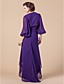  NATALIJA - Moeder Van De Bruidjurk van Chiffon met Bolero