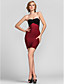  Sheath/Column Strapless|Sweetheart Short/Mini Rayon Bandage Dress