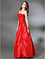  A-line Sweetheart Floor-length Taffeta Evening/Prom Dress