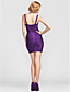  Sheath/Column Straps|Sweetheart Short/Mini Rayon Bandage Dress
