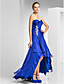  Trumpet/Mermaid Sweetheart Asymmetrical Chiffon Evening Dress