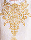  TS Gold Embroidery Round Neck Suit Style Sleeveless Sheath Dress