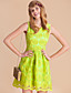  TS Heavy Embroidery Sleeveless Dress